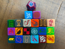 Load image into Gallery viewer, Publishing Goblin Oracle Dice Set
